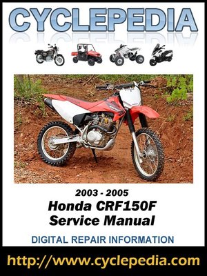 cover image of Honda CRF150F 2003-2005 Service Manual